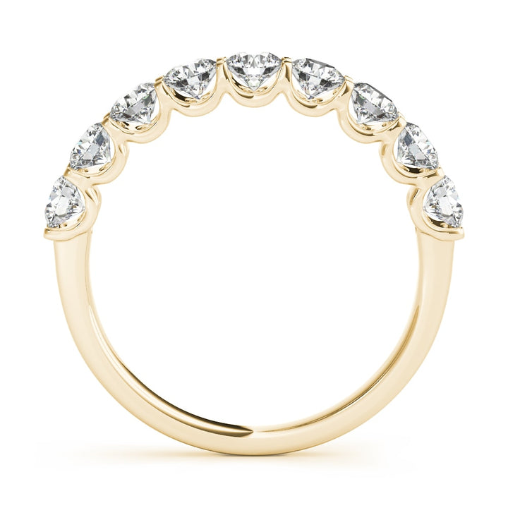 18K Yellow Gold 1 ct tw Diamond Wedding Ring