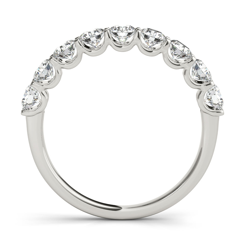 Platinum 1 CT Diamond Wedding Band