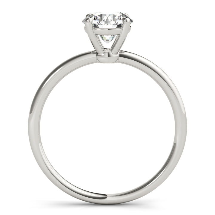 14K White Gold 1 CT Diamond Engagement Ring