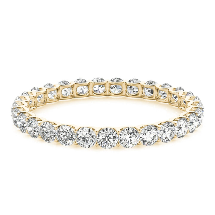 18K Yellow Gold 3/4 ct tw Diamond Wedding Ring