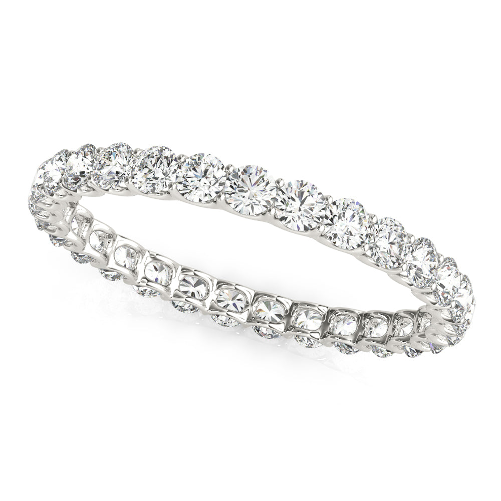 Platinum 3/4 ct tw Diamond Wedding Ring