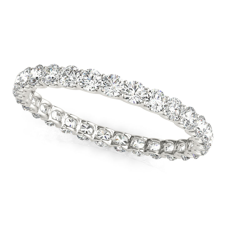 Platinum 3/4 ct tw Diamond Wedding Ring