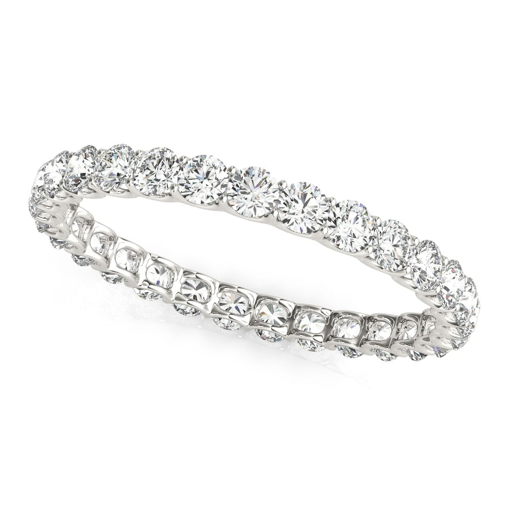 Platinum 3/4 ct tw Diamond Wedding Ring