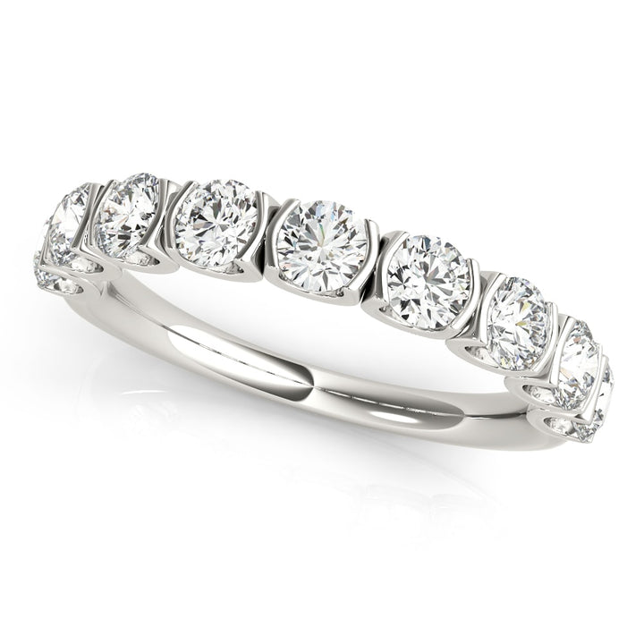 Platinum 3/4 ct tw Diamond Wedding Ring