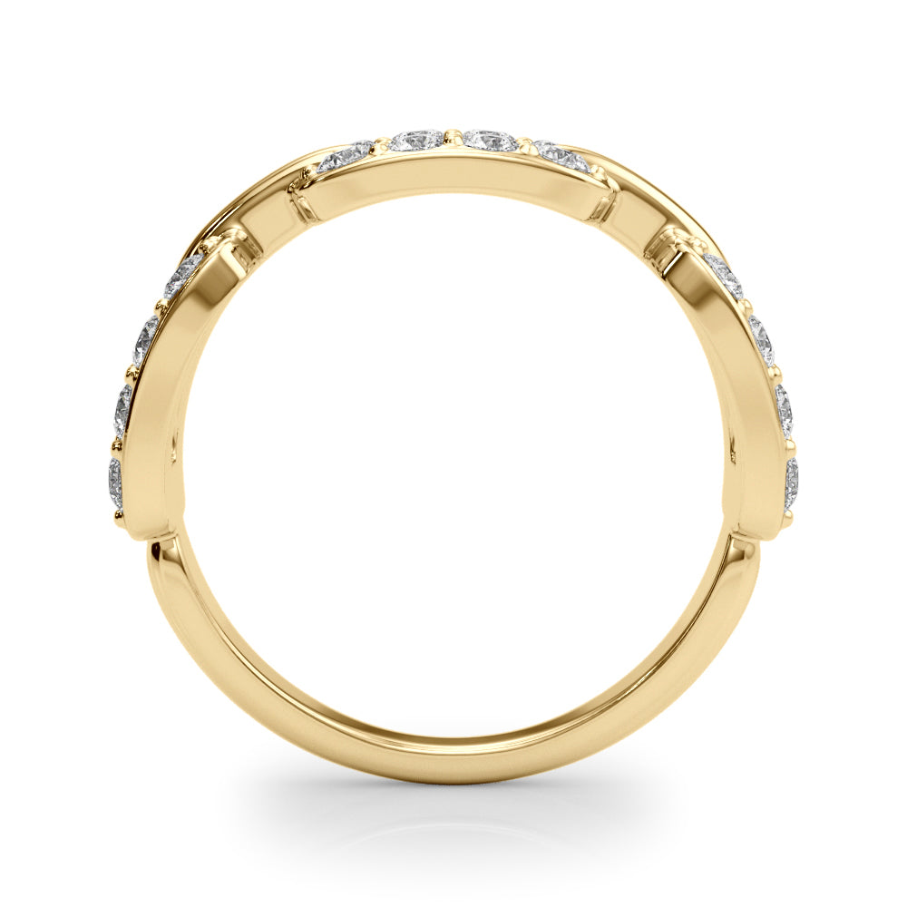 18K Yellow Gold Multi-Diamond Fashion Ring