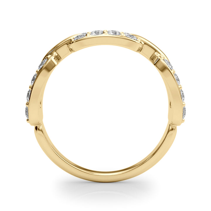 18K Yellow Gold 3/4 ct tw New Style Diamond Ring