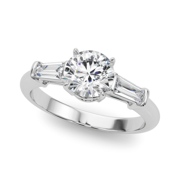 Platinum 1.5 CT Diamond Engagement Ring