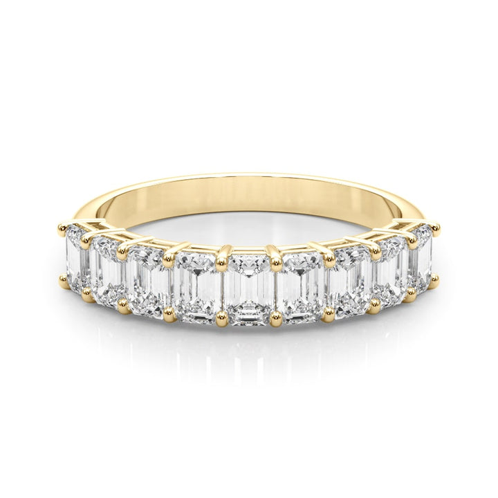18K Yellow Gold 1 1/3 ct tw Fancy Shape Diamond Wedding Ring