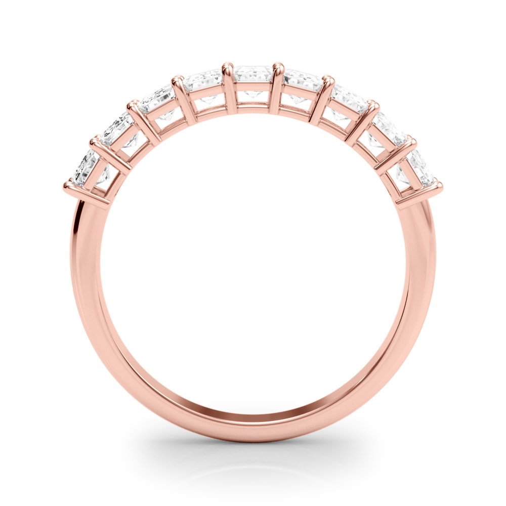 18K Rose Gold 1 1/3 ct tw Fancy Shape Diamond Wedding Ring