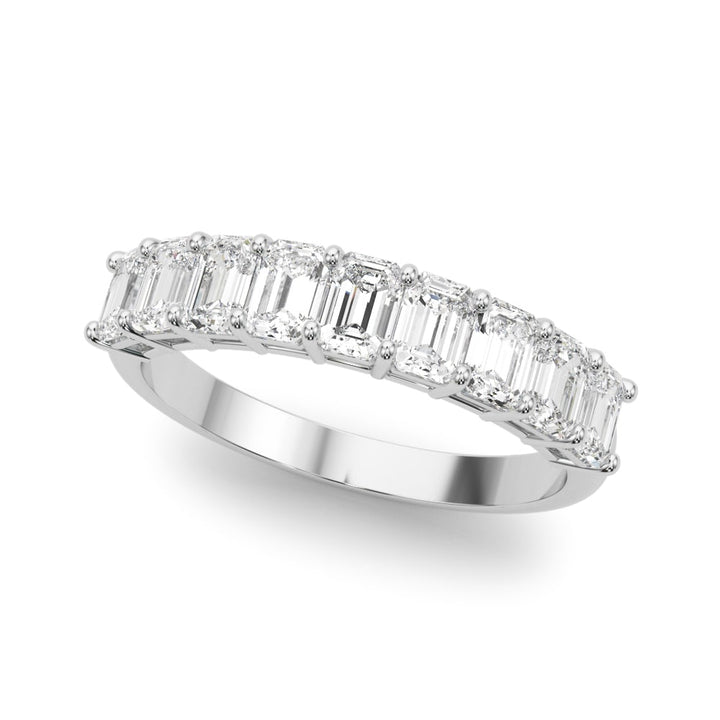 14K White Gold 1 1/3 ct tw Fancy Shape Diamond Wedding Ring