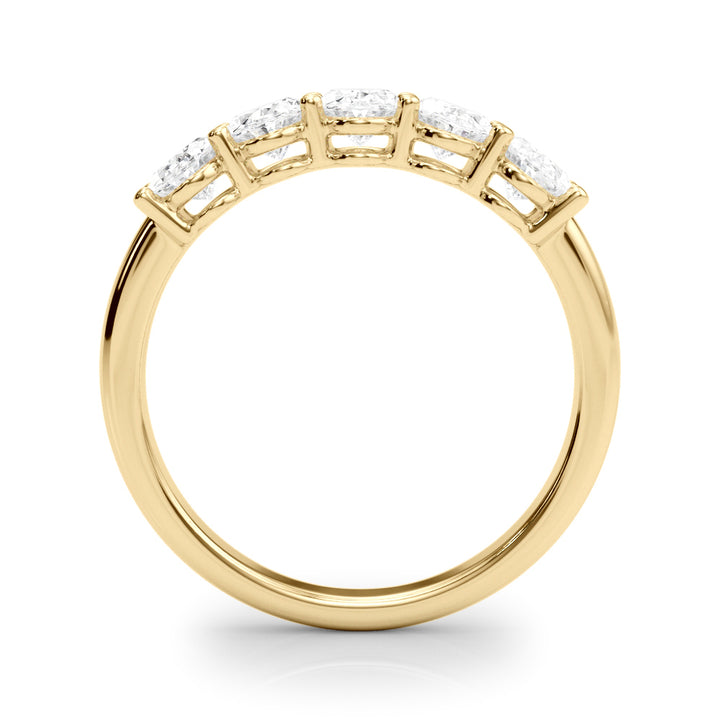 14K Yellow Gold 1.65 CT Oval Diamond Engagement Ring