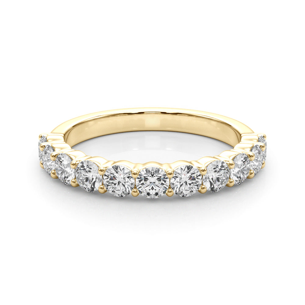 18K Yellow Gold Multi-Diamond Engagement Ring