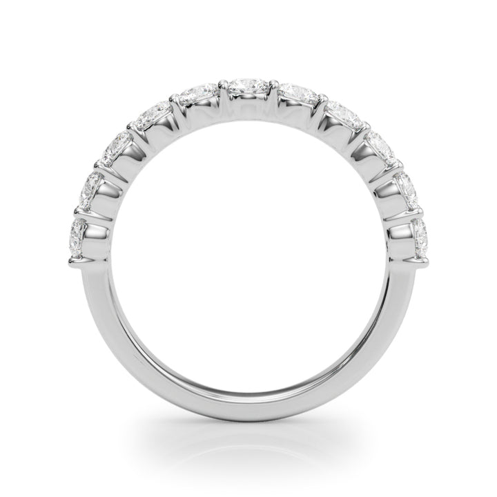 18K White Gold Multi-Diamond Engagement Ring
