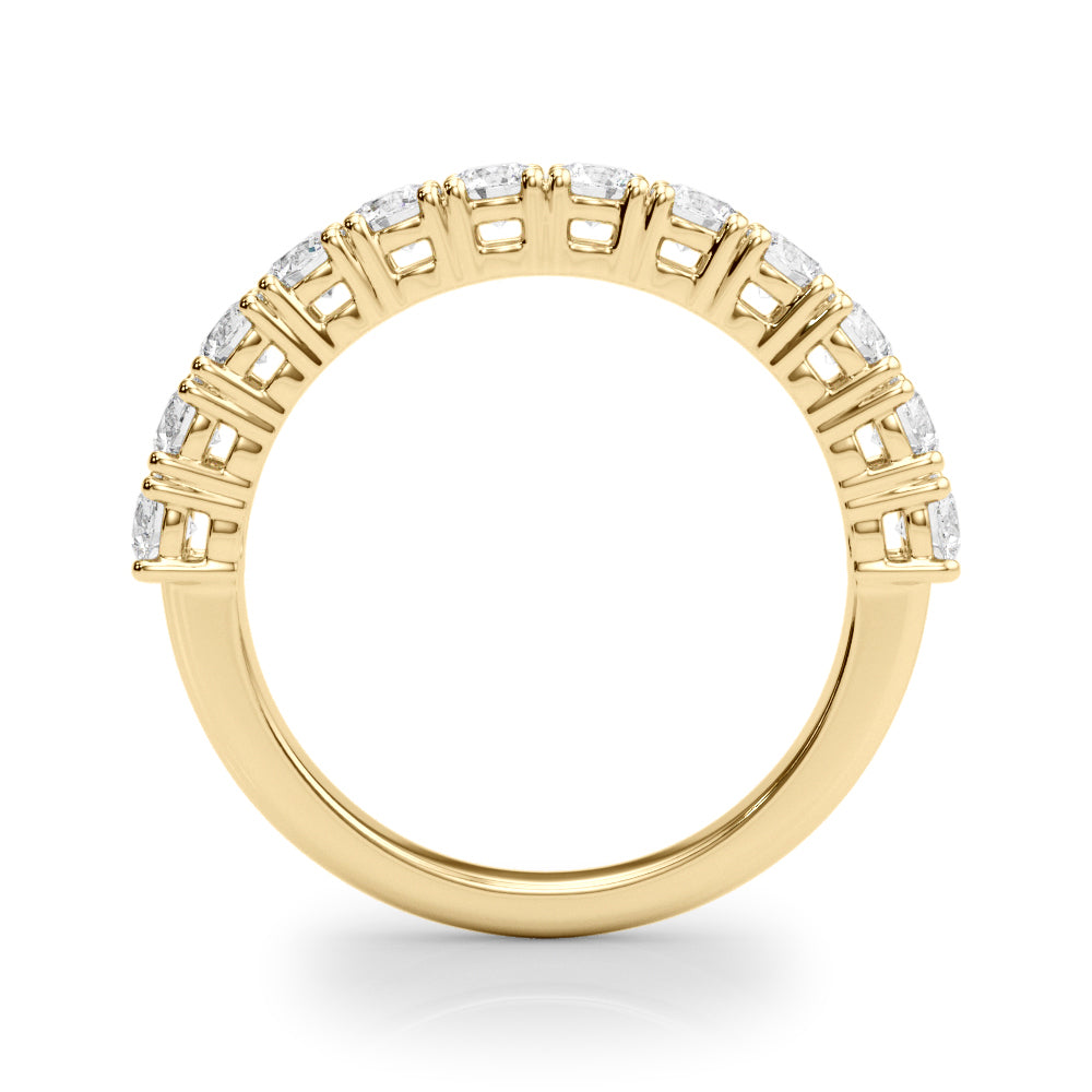18K Yellow Gold 1/2 CT Diamond Engagement Ring