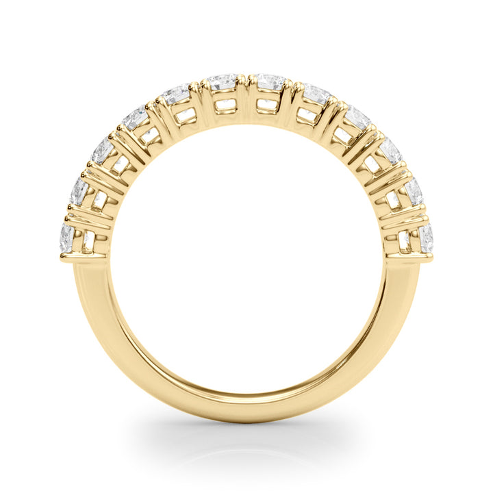 18K Yellow Gold 1/2 CT Diamond Engagement Ring
