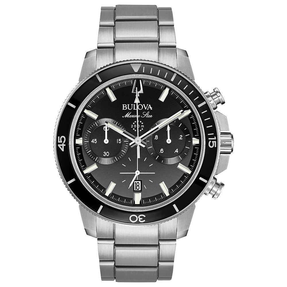 Bulova Stainless Steel Performance Mens Watch