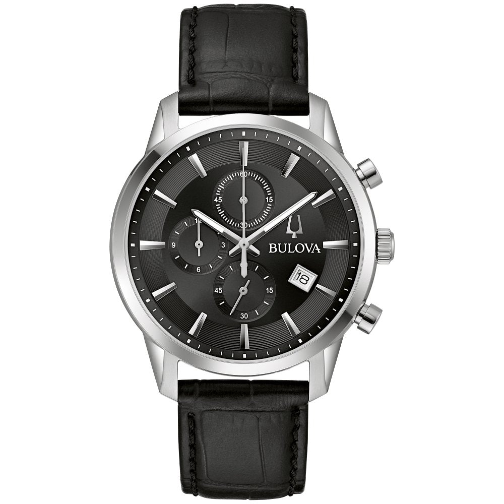 STRAP M W ST BK CHRONO SUTTON
