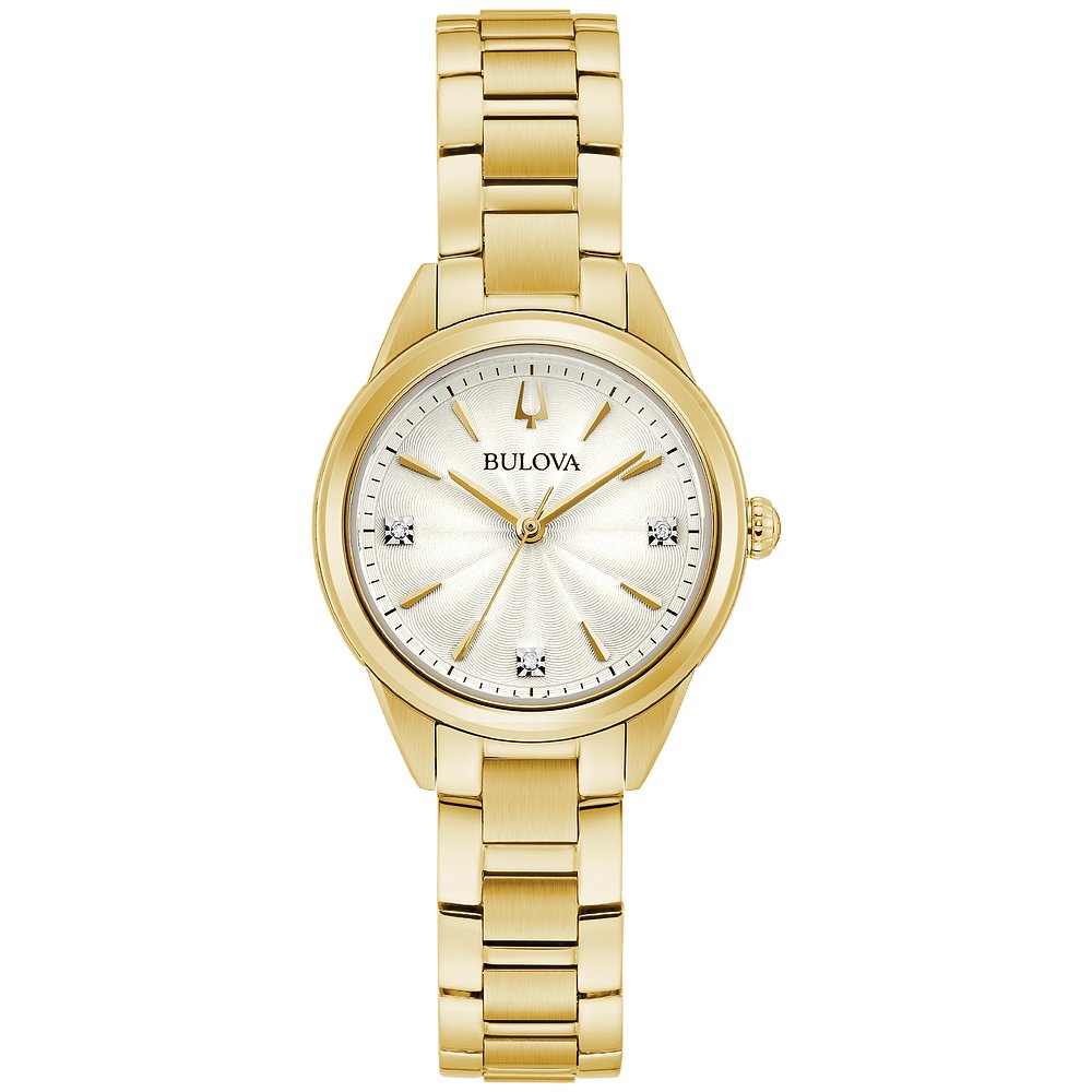 Bulova Stainless Steel Dress/Classic BUL Ladies Watch