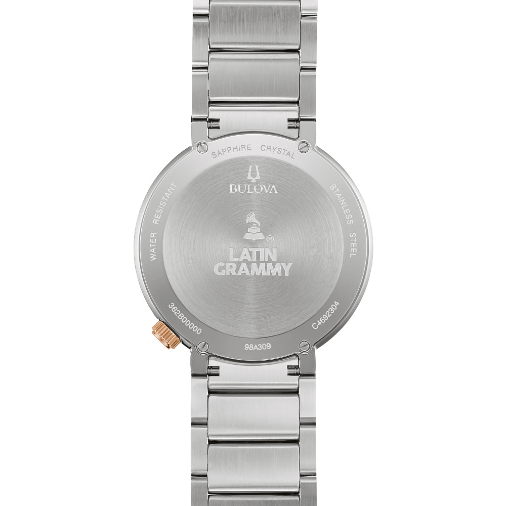 Bulova Stainless Steel Latin Grammy Mens Watch