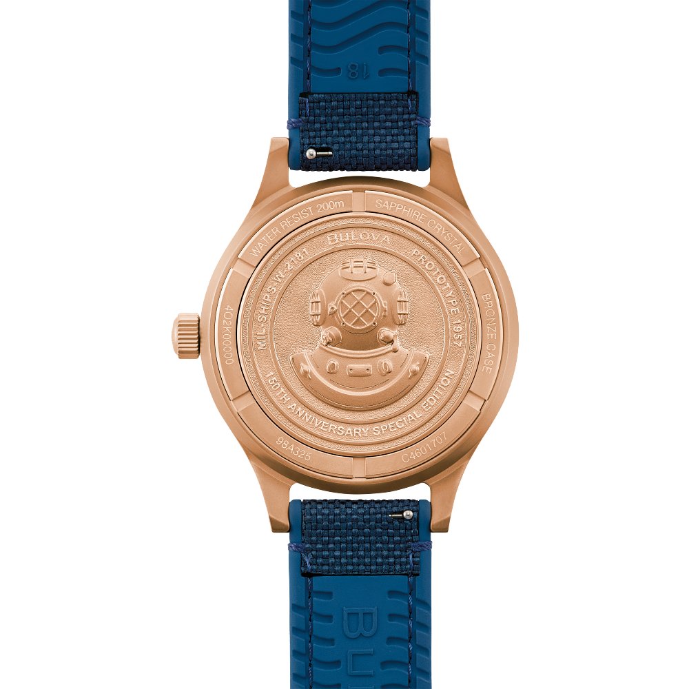 Bulova Bronze #CuSn8 Heritage Mens Watch