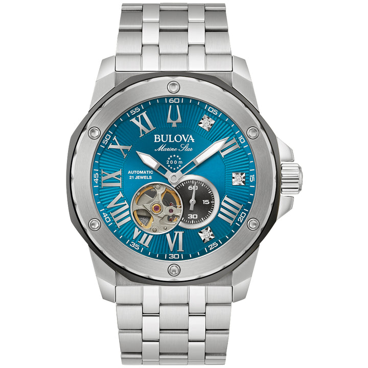 Bulova Stainless Steel Marc Anthony Mens Watch