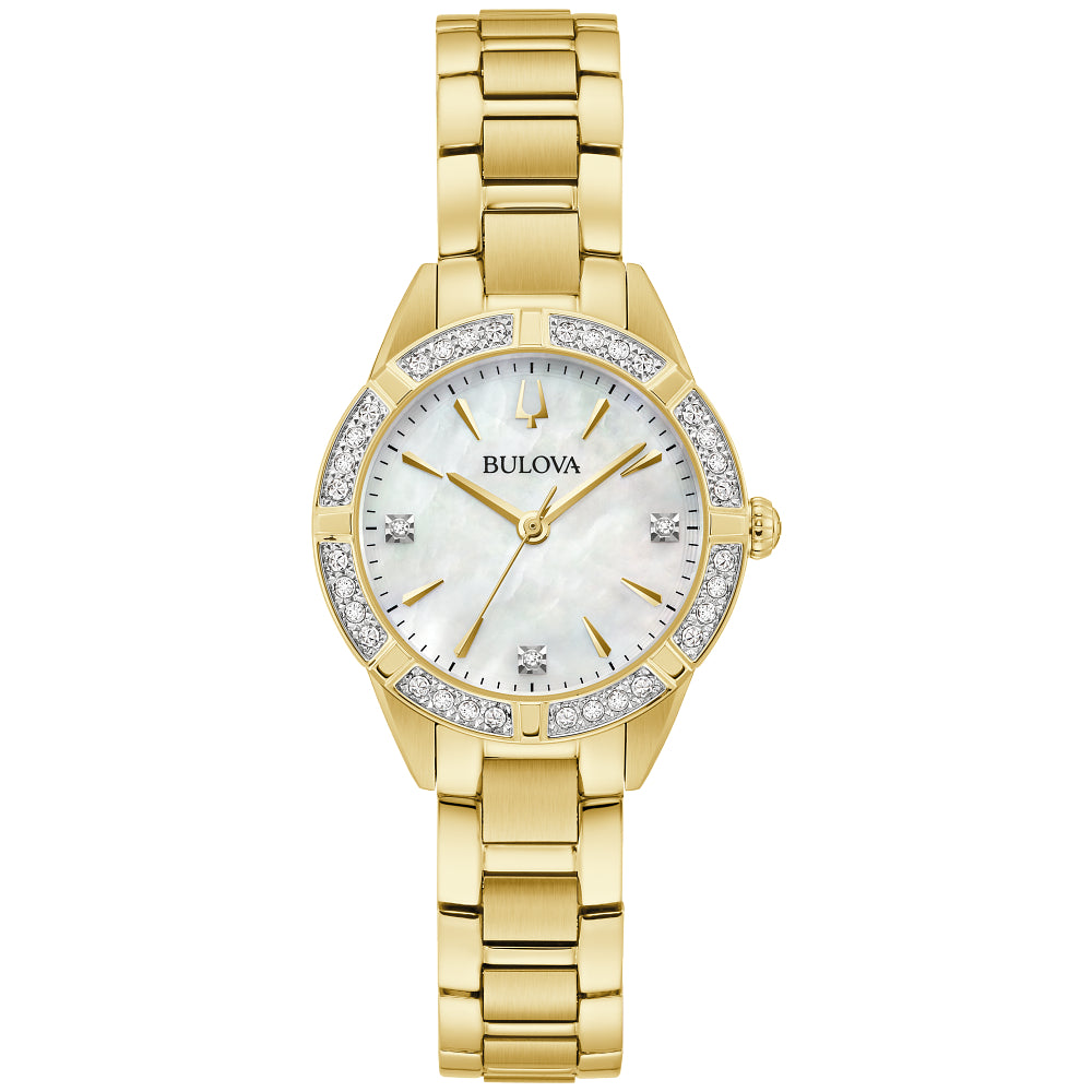 Bulova Stainless Steel Dress/Classic BUL Ladies Watch