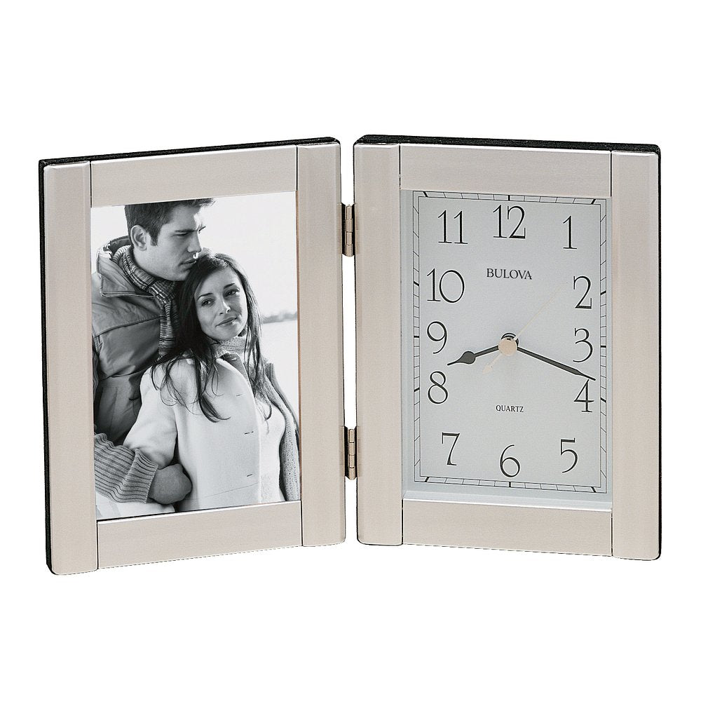 Bulova  Table Top   Picture Frame Clock
