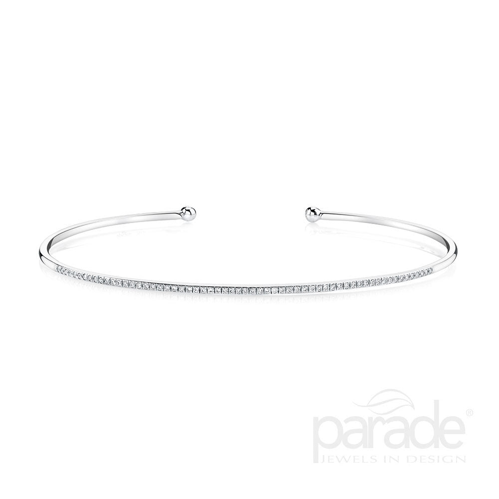 0.17 Carat Diamond Bangle Bracelet