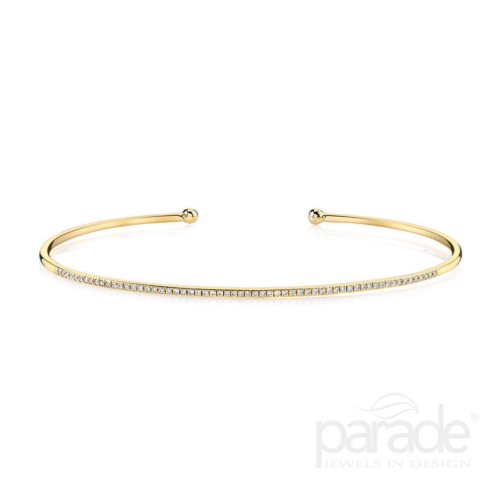 0.17 Carat Diamond Bangle Bracelet