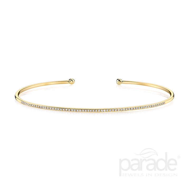 0.17 Carat Diamond Bangle Bracelet