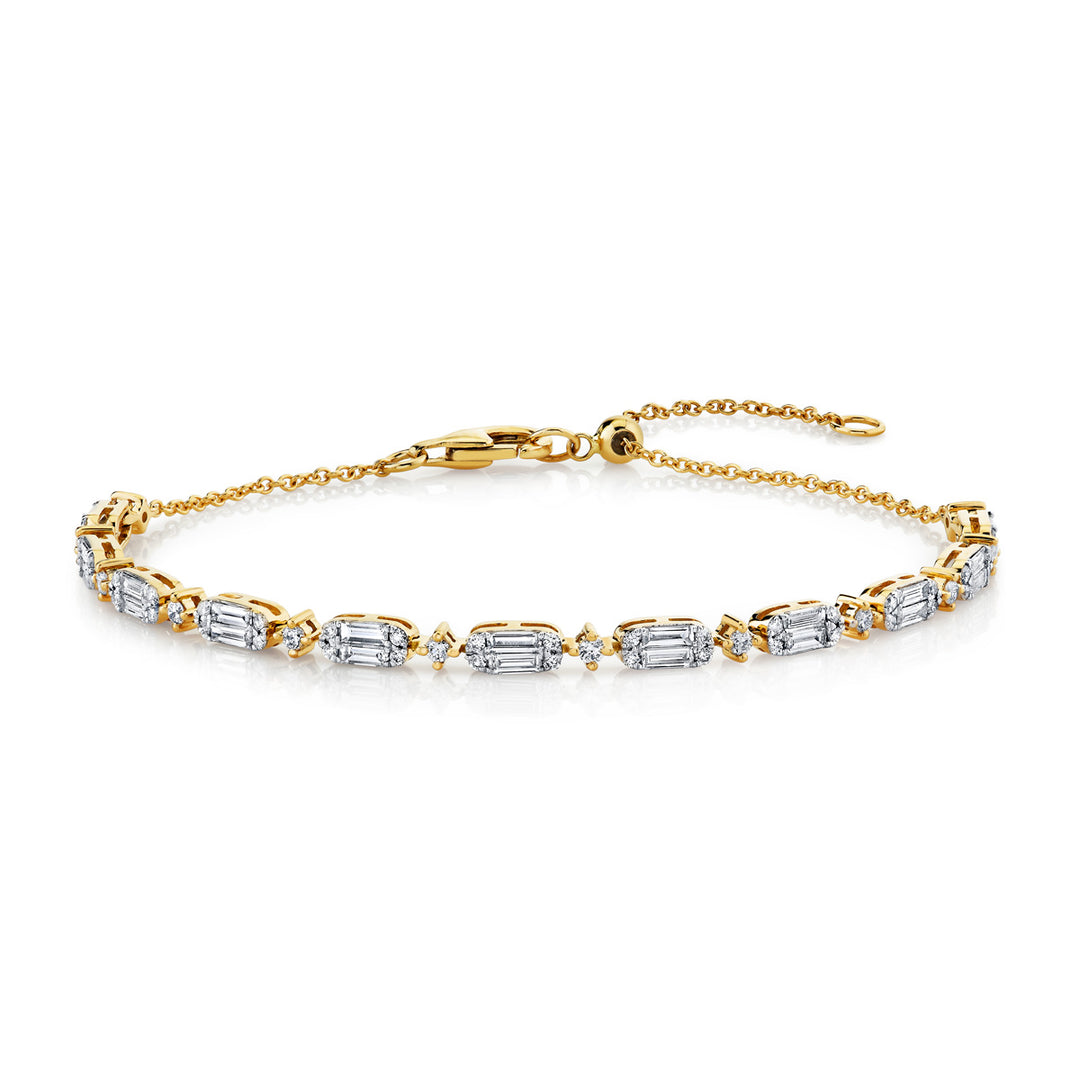 Round Diamond Bracelet