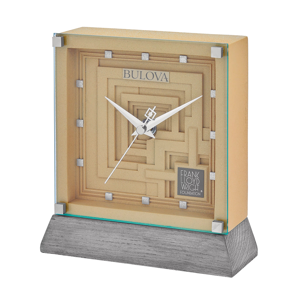 Bulova  Frank Lloyd Wright - C    Clock