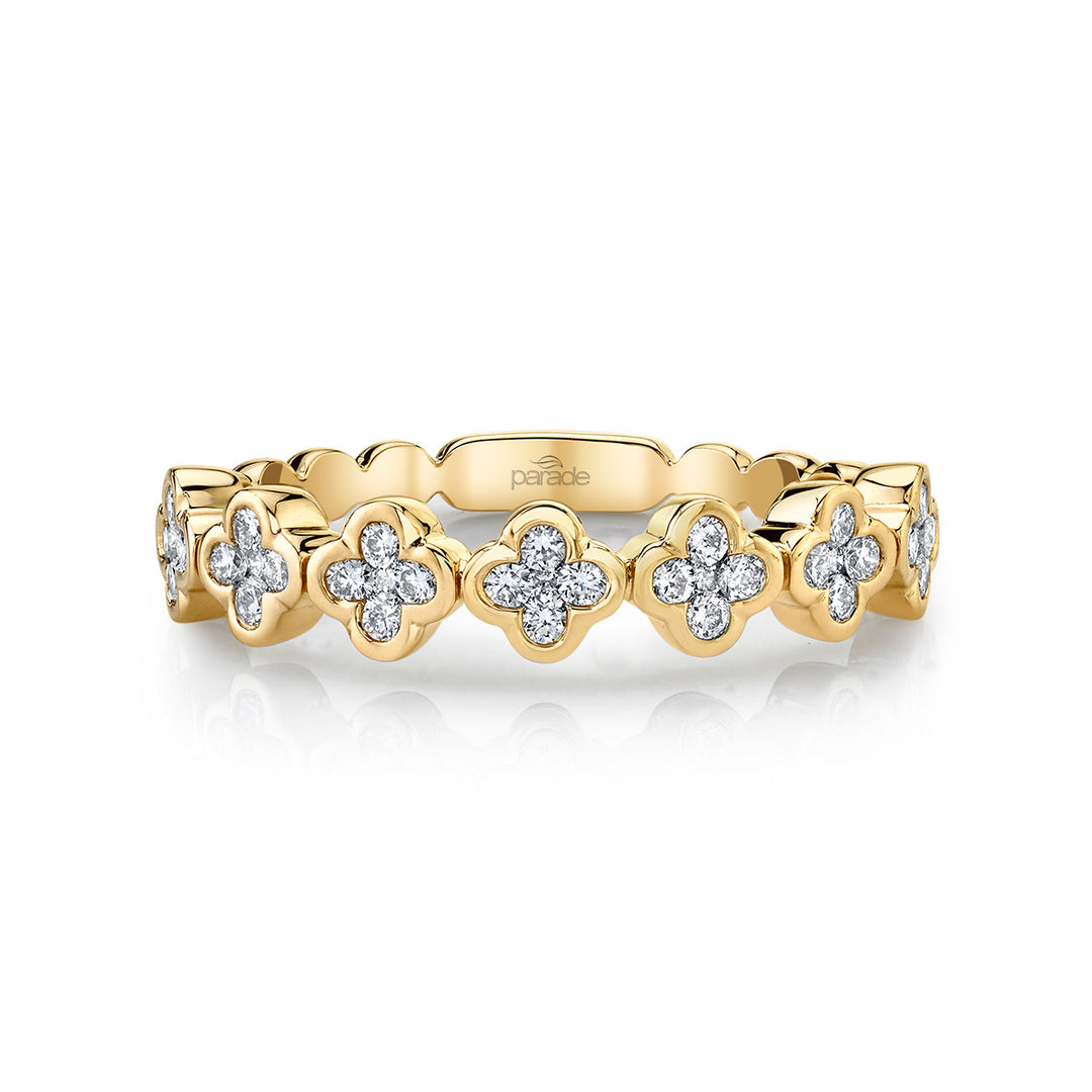Diamond Clover Ring