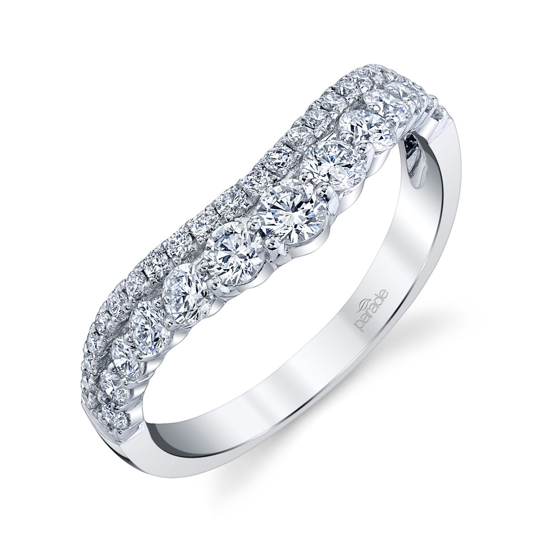 Diamond Scalloped Band