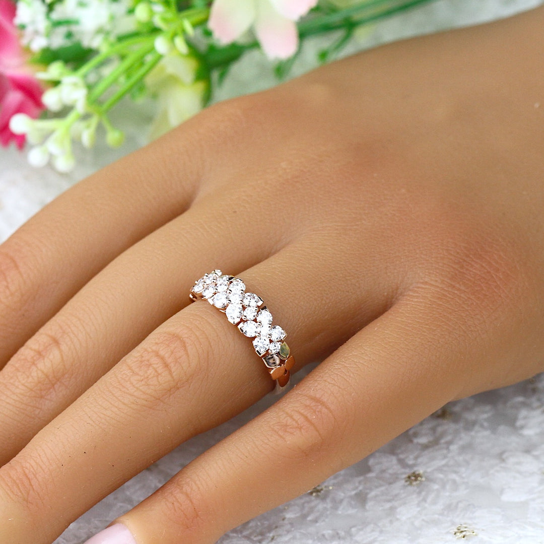 Round Diamond Band