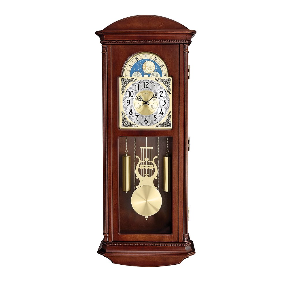 Bulova  Wall   Strike and Chime Clock