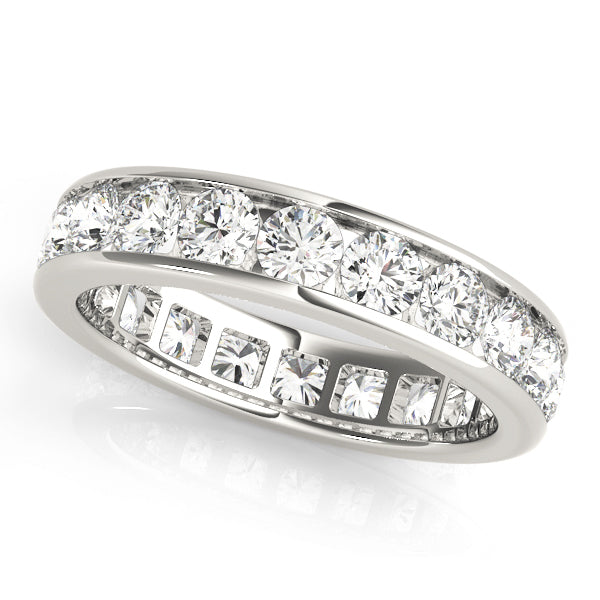 Platinum White Diamond Wedding Ring