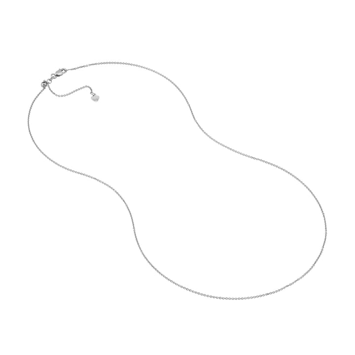 D/C Cable Chain Necklace with Slider Bead