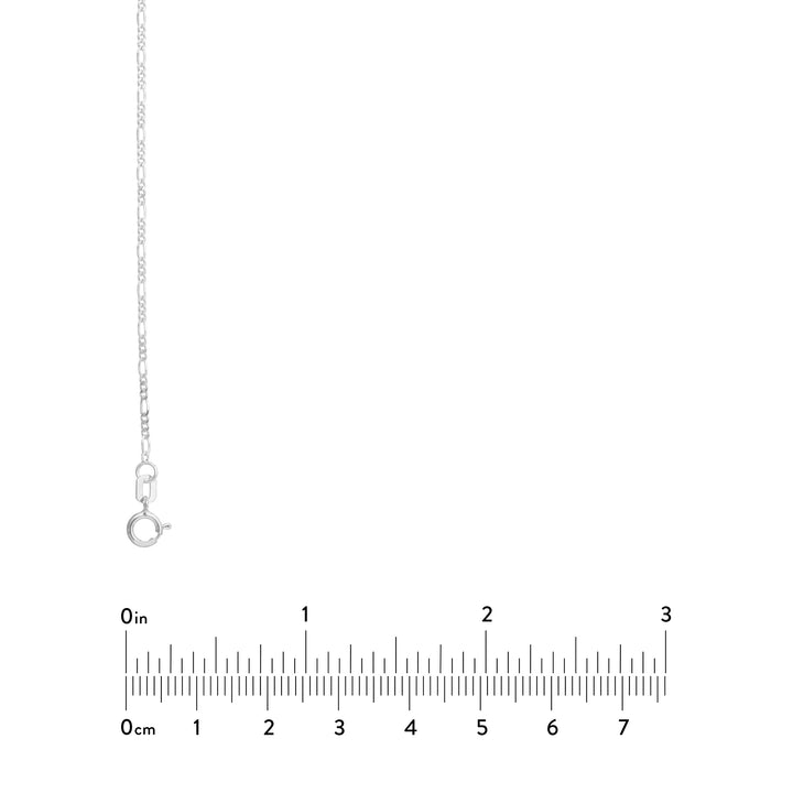 1.28mm Adjustable Childs Figaro Chain