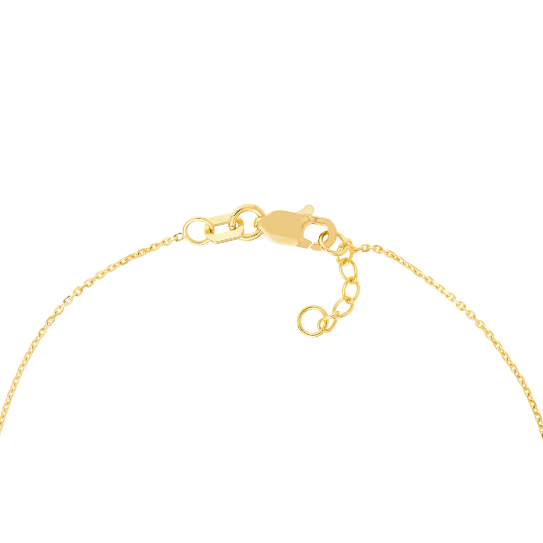 Large Sideways Cross on Chain Bracelet