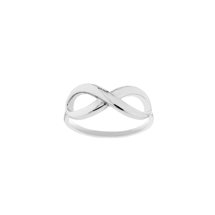 Plated Sterling Silver Infinity Ring