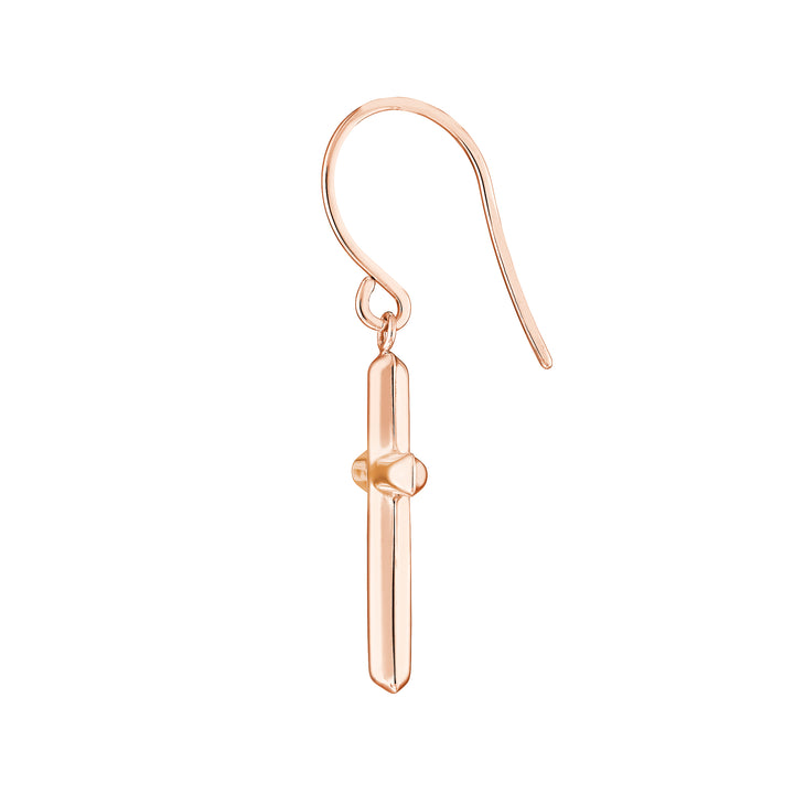Cross Dangle Earrings on Fish Hook