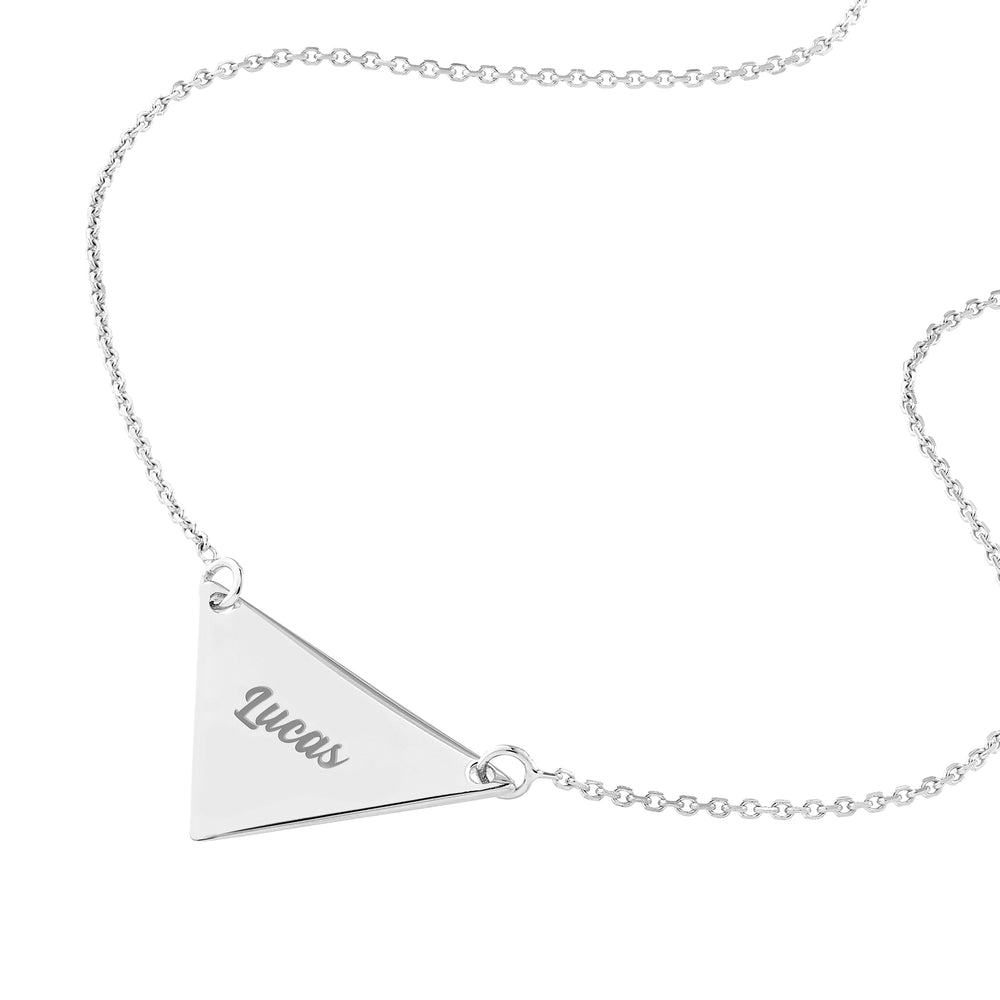 Triangle Drop Adjustable Necklace