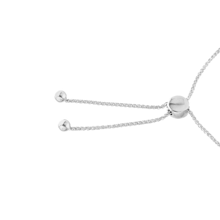 Engravable Initial ID Bar Bolo Bracelet