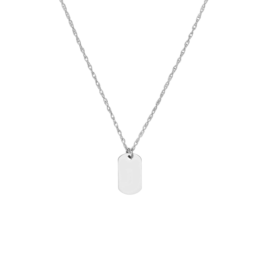 So You Mini Dog Tag Adjustable Necklace