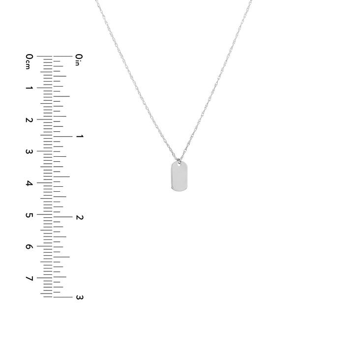 So You Mini Dog Tag Adjustable Necklace