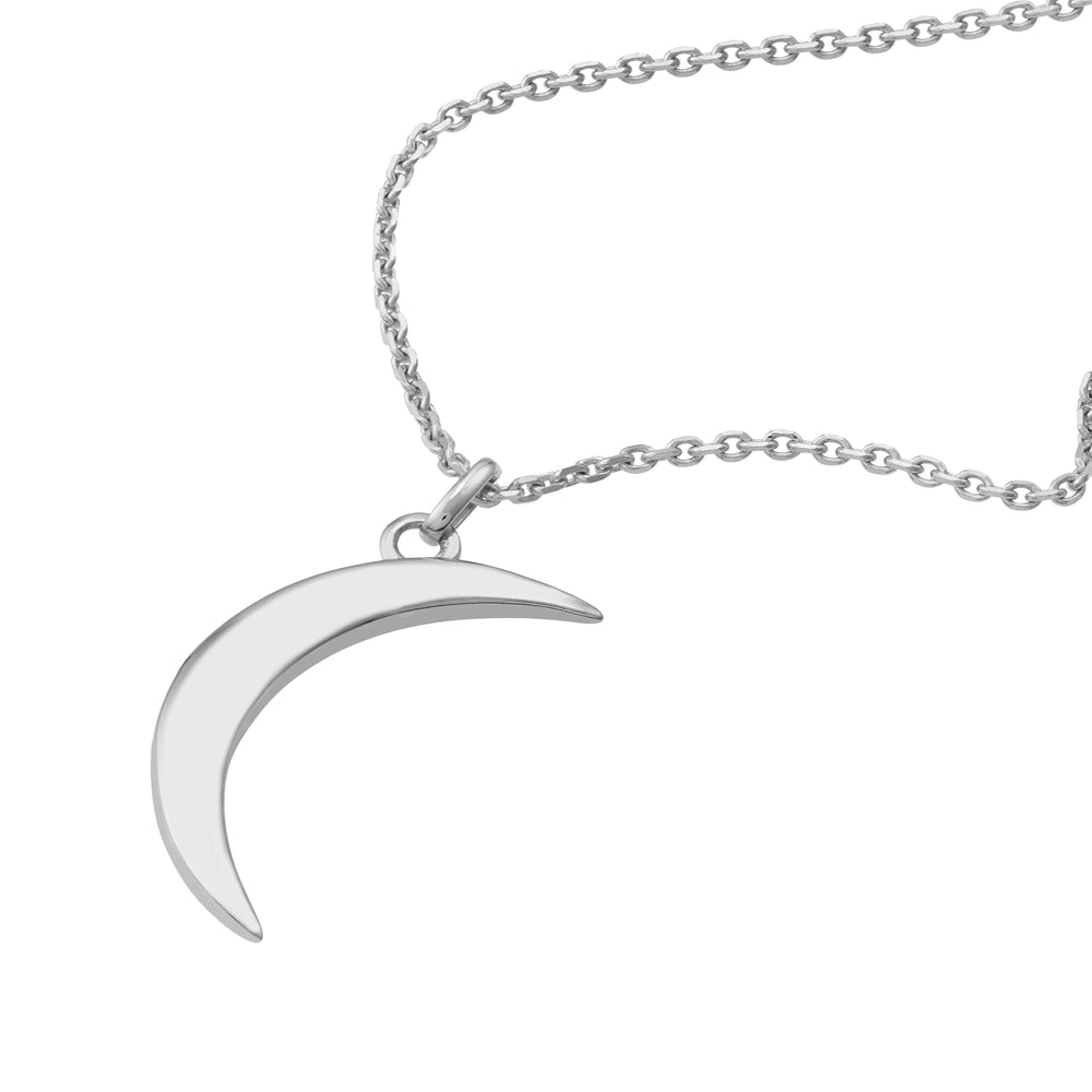 Crescent Moon Pendant Necklace
