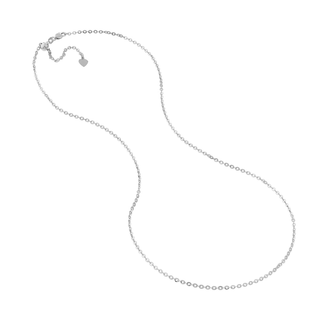 2.1mm D/C Brill Cable Chain with Slider Bead