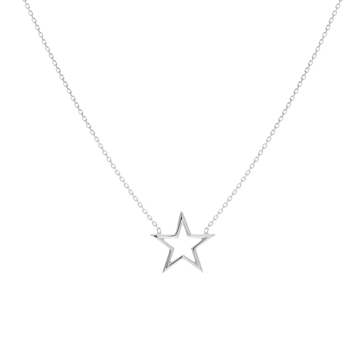 Wire Star Adjustable Necklace