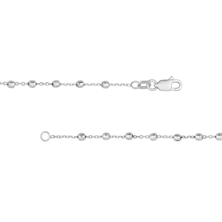 Cable Chain with 2.5mm D/C Bead Stations